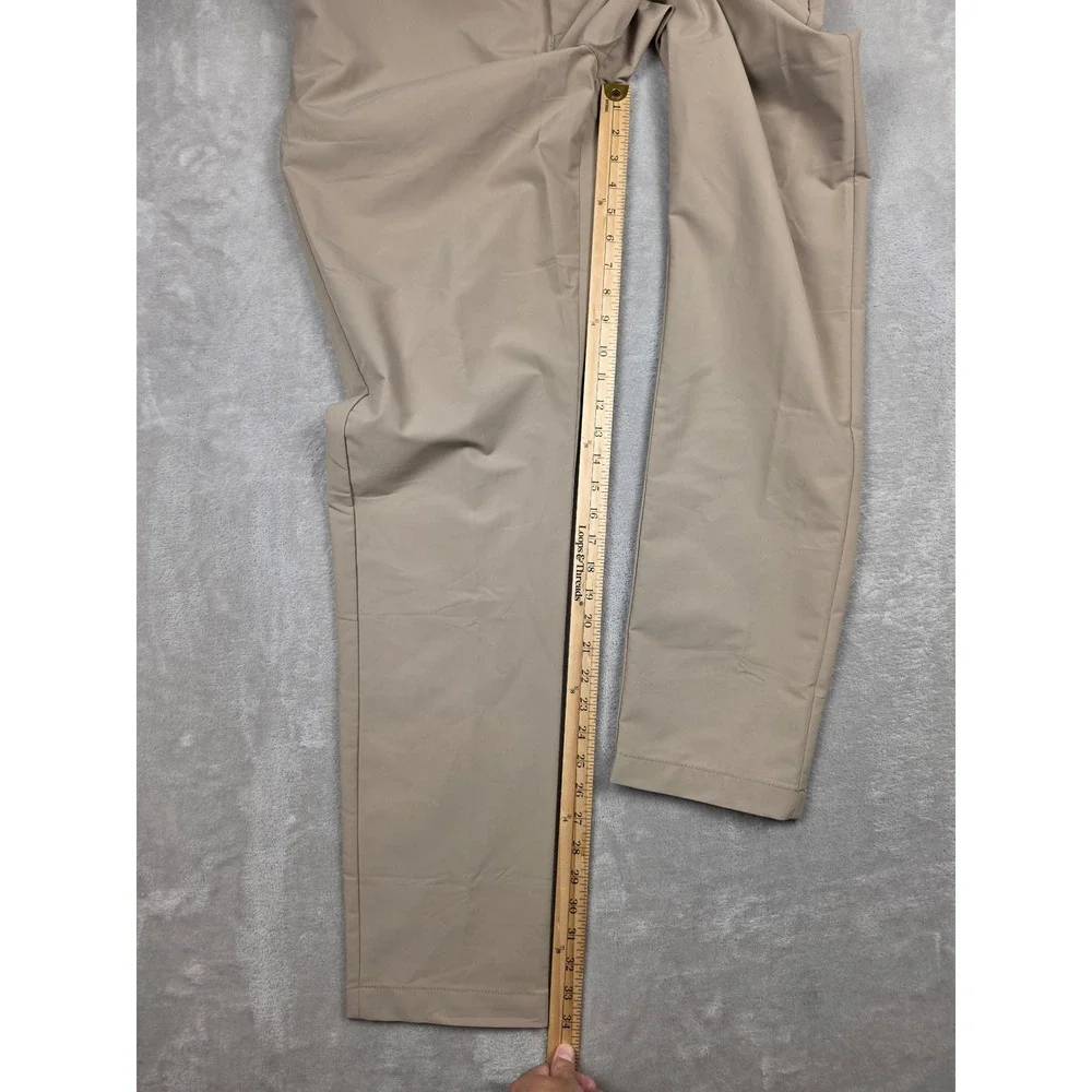 Banana Republic Pants Mens 38x34 Khaki Polyester Performance Chino *Read